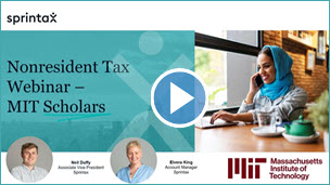 Video Thumbnail for Nonresident Scholars Tax Workshop