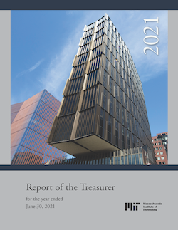 Treasurer Report 2021 Cover Building E37 exterior