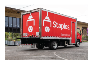Staples Eco Delivery Truck
